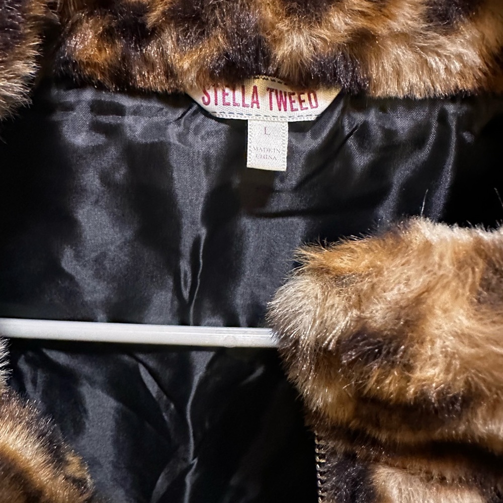 Leopard faux fur jacket - Picture 6 of 10